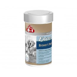 Excel Brewer`s Yeast Кормовая добавка для кошек и собак Пивные дрожжи, 140 таблеток (100мл)