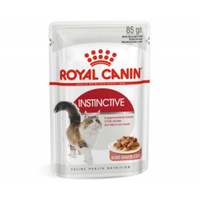 Корм для кошек Royal Canin Instinctive кусочки в соусе 85гр