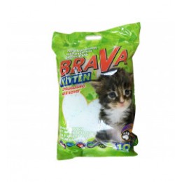 Наполнитель силикагелевый для кошачьего туалета BraVa (Брава) Kitten 10 лит