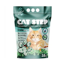 Наполнитель силикагелевый CAT STEP Crystal Mint 3,8 лит.