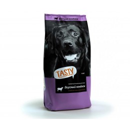 Корм Tasty (Тэсти) для взрослых собак с ягненком, 15 кг