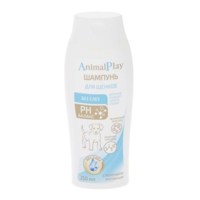 Animal Play-Шампунь для щенков Протеиновый 250мл