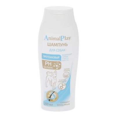 Animal Play Шампунь для собак протеиновый 250 мл