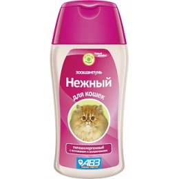 АВЗ Зоошампунь "Нежный" для кошек 160мл