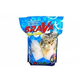  Наполнитель Силикагелевый для кошек Brava(Брава) Классик 7,6 лит