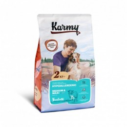 Karmy Корм для собак Hypoallergenic Medium & Maxi Ягненок 2кг