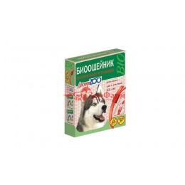 ДокторZoo: биоошейник для собак от блох и клещей красный 65см
