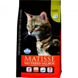 Farmina Matisse сухой корм для стерилизованных кошек и кастрированных котов с лососем 1,5кг
