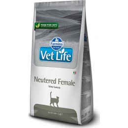 Farmina Vet Life Neutered Female сухой корм для стерилизованных кошек 2кг