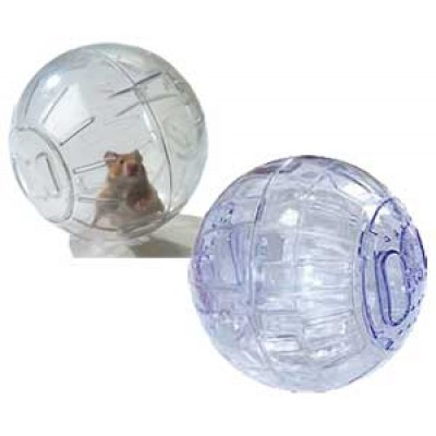 Гоша: игрушка для грызунов шар прозрачный 12см S203