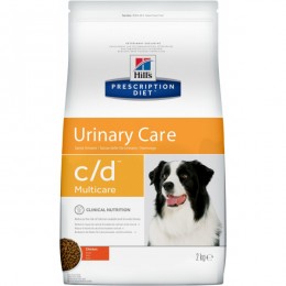 Сухой диетический корм для собак Hill's Prescription Diet c/d Multicare Urinary Careпри  профилактике мочекаменной болезни (мкб), с курицей 2 кг