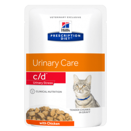 Влажный диетический корм для кошек Hill's(Хиллс) Prescription Diet k/d Kidney Care при хронической болезни почек, с курицей 85 г