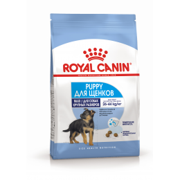 Корм Royal Canin для щенков крупных пород 2-15 мес., Maxi Junior 3кг