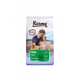 Karmy Mini Adult сухой корм для взрослых собак мелких пород с телятиной 2 кг