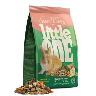 Little One 0.750 "Зеленая долина" корм для кроликов