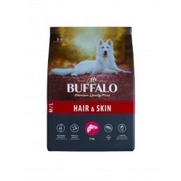 Mr.Buffalo Hair & Skin Care СУХ.Д/СРЕД.КРУП.СОБАК 2КГ ЛОСОСЬ B136