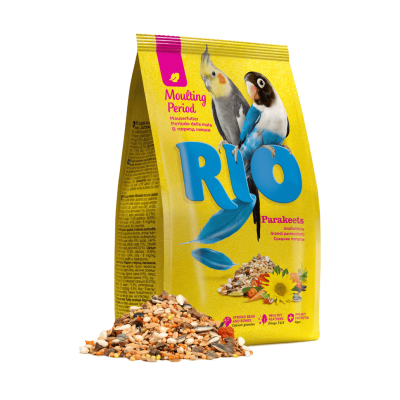 Rio корм в период линьки д/средних попугаев 500г