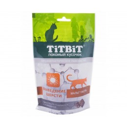 TitBiT Лакомство для кошек Подушечки говядина 60гр.